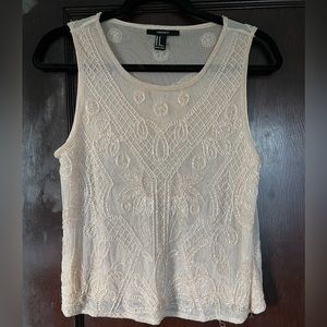 Beaded sheer top- Forever 21
